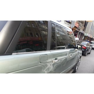 Okenske obrobe (6 kos, nerjaveče jeklo) Range Rover Sport 2005–2013 fotografija 3