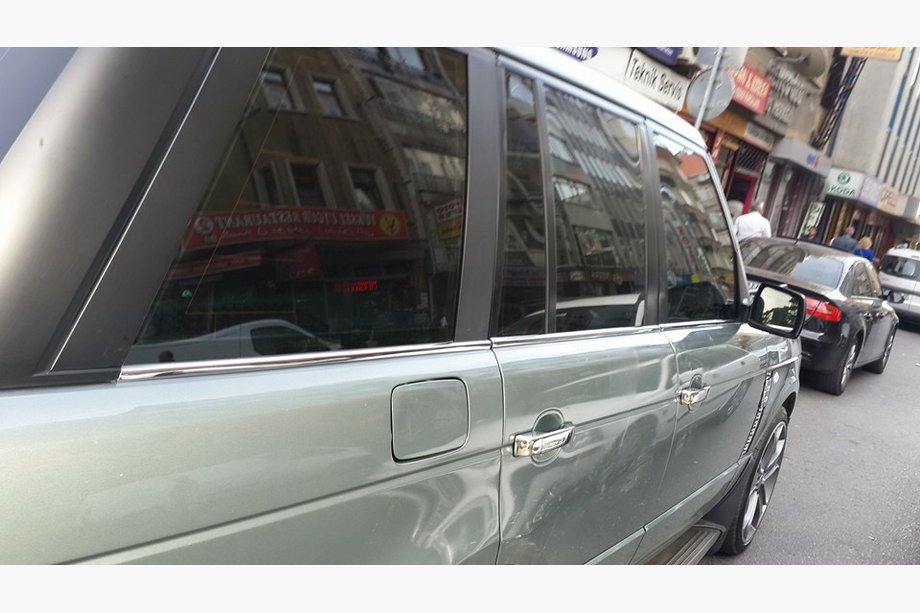 Range Rover Sport 2005–2013 Okenske obrobe (6 kos, nerjaveče jeklo) Fotografija 3