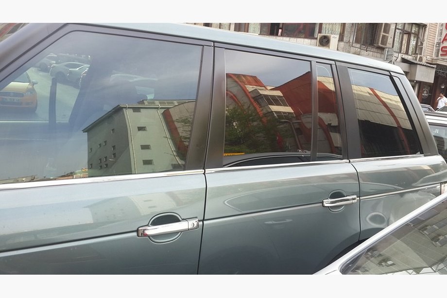 Range Rover Sport 2005–2013 Okenske obrobe (6 kos, nerjaveče jeklo) Fotografija 4