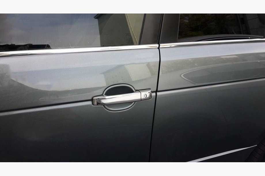 Range Rover Sport 2005–2013 Kromirane obloge kljuk vrat (4 kosi, nerjavno jeklo) Image