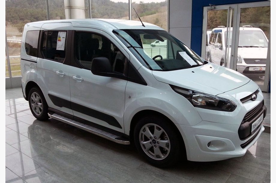 Ford Connect 2014–2021 Stranski pragovi Ms-Line (2 kos, aluminij) Image