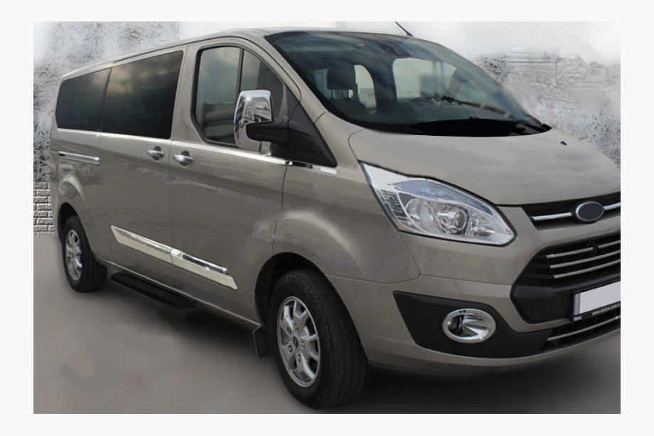 Ford Custom 2013–2022 Vratne letvice OmsaLine (5 kos, inox) Image