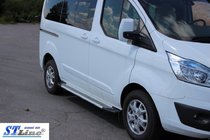 Ford Custom 2013–2022 Bočne stopnice King (2 kosa, aluminij) fotografija 3