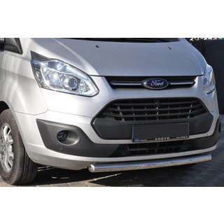 Sprednji zaščitni lok ST008 (nerjavno jeklo) Ford Custom 2013–2022 fotografija 1
