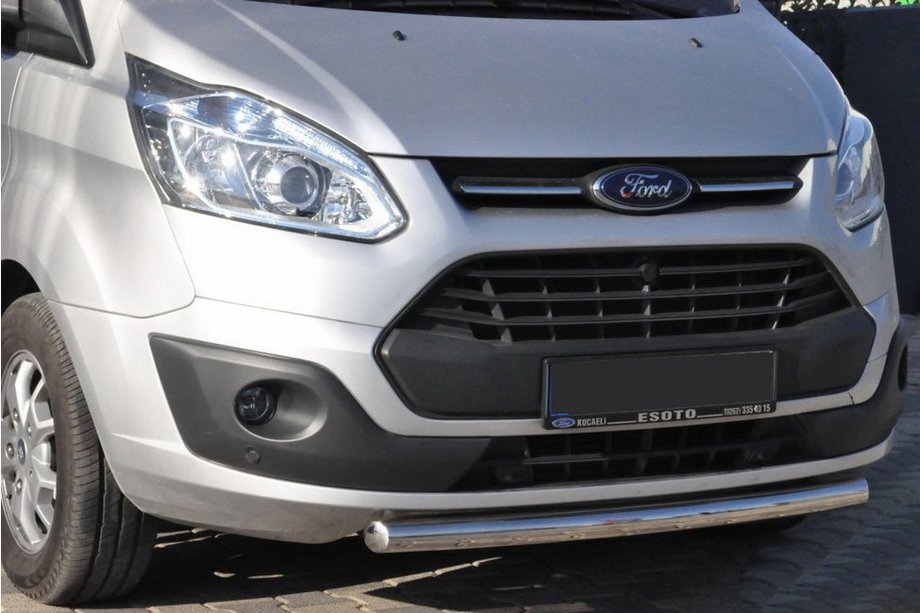 Ford Custom 2013–2022 Sprednji zaščitni lok ST008 (nerjavno jeklo) 42 mm Image