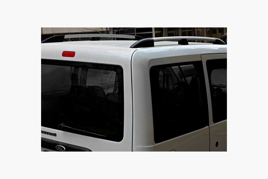 Ford Connect 2006–2009 (Skyline) Kromirane strešne sani (plastična noga) Image