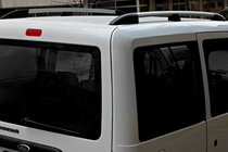 Ford Connect 2006–2009 (Skyline) Kromirane strešne sani (plastična noga) fotografija 1
