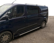 Ford Custom 2013–2022 Strešne sani Skyport (2 kosa, mat siva) fotografija 2