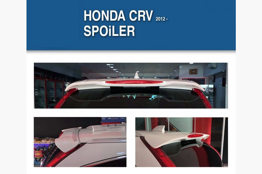 Honda CRV 2012–2016 Spojler Niken (za lakiranje) Image