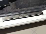 Geely LC Cross 2008–2016 Natanika Premium letve pragov (4 kosi, nerjavno jeklo) fotografija 1