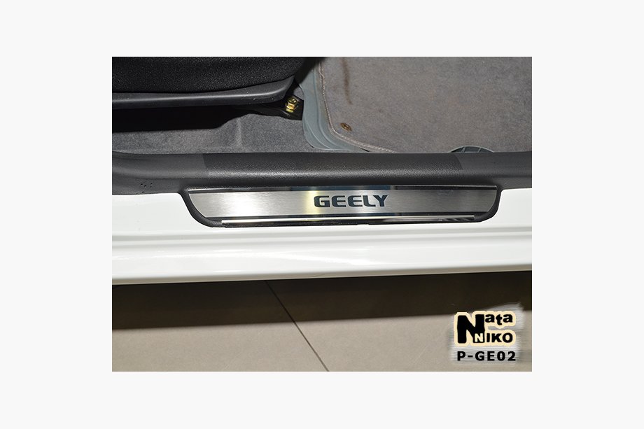 Geely GC-6 2014–2020 Nataniko Premium obloge pragov (4 kos, nerjavno jeklo) Image