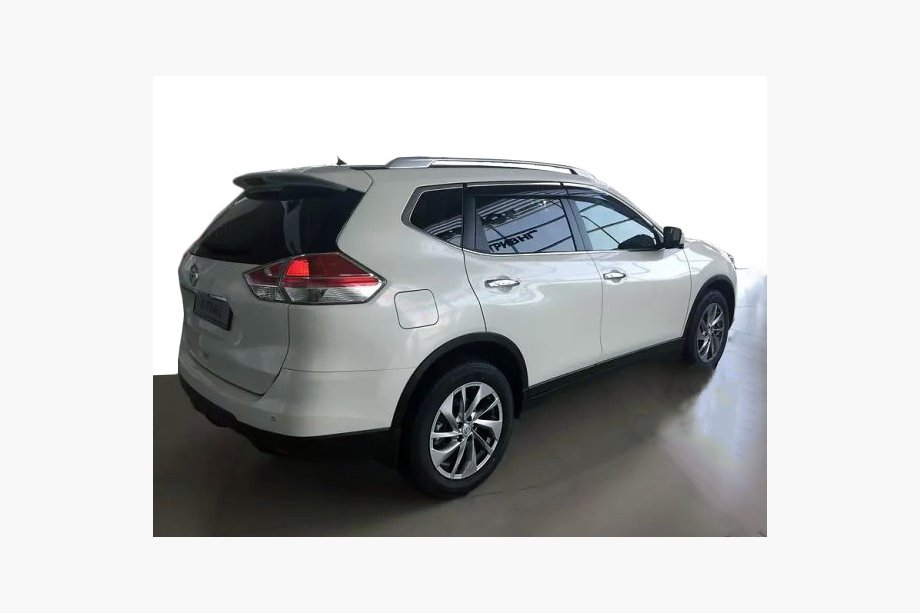 Nissan X-trail T32/Rogue 2014–2021 Vetrni deflektorji za okna s krom letvico (4 kosi, AVTM) Image