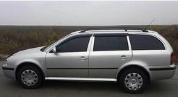 Skoda Octavia II A5 2006–2010 ZNIŽANO! SW vetrni deflektorji za okna (4 kos, HIC) fotografija 2