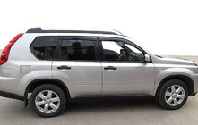 Nissan X-trail T31 2007–2014 Deflektorji oken (4 kosi, HIC) fotografija 11