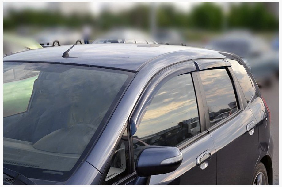 Honda FIT/Jazz 2009–2013 Deflektorji oken (4 kosi, SIM) Image