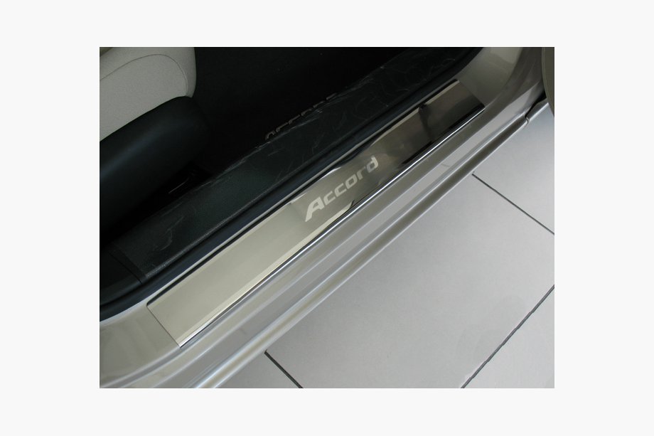 Honda Accord IX 2013–2017 Natanika Premium letve pragov (4 kosi, nerjavno jeklo) Image