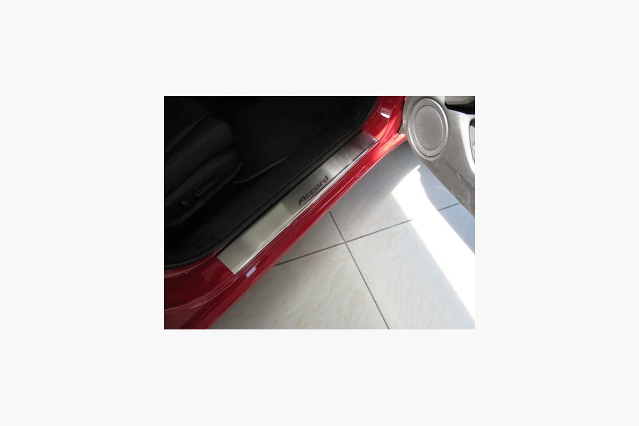 Honda Accord VIII 2008–2012 Natanika Premium letve pragov (4 kosi, nerjavno jeklo) Image