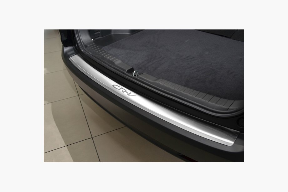 Honda CRV 2012–2016 Nerjaveča obloga zadnjega odbijača z zavihkom Natanika Fotografija 1