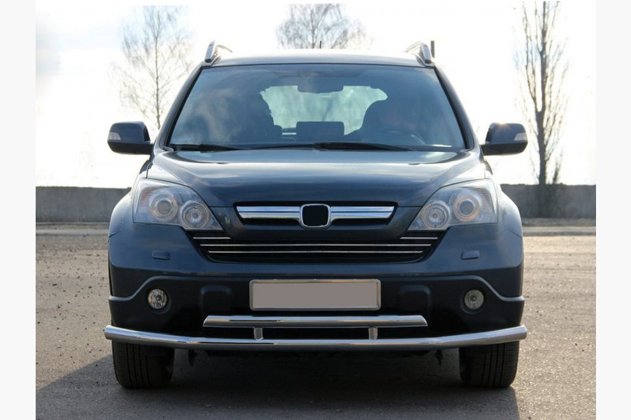 Honda CRV 2007–2011 Sprednji zaščitni lok ST018 (nerjavno jeklo) Image