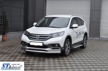 Honda CRV 2012–2016 Sprednji zaščitni lok ST008 (nerjavno jeklo) fotografija 3