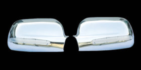Honda CRV 2001–2006 Kromirani pokrovi ogledal 2003-2006 (2 kos, plastika) fotografija 1