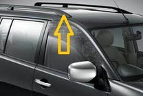 Mitsubishi Pajero Wagon III 1999–2006 Strešne vzdolžne letve – originalni dizajn (2 kos) fotografija 2