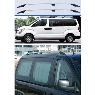 Kromirane strešne letve Hyundai H300, H1, Starex 2008–2020 fotografija 1