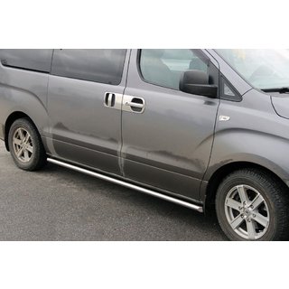 Stranske cevi BB001 (2 kosa, nerjavno jeklo) Hyundai H300, H1, Starex 2008–2020 fotografija 1
