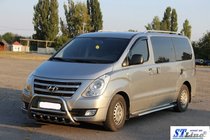 Hyundai H300, H1, Starex 2008–2020 Stranske stopnice King (2 kosa, aluminijaste) fotografija 2