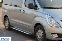 Hyundai H300, H1, Starex 2008–2020 Stranske stopnice King (2 kosa, aluminijaste) fotografija 3