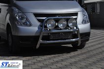 Hyundai H300, H1, Starex 2008–2020 Prednji zaščitni lok WT018 (inox) fotografija 2