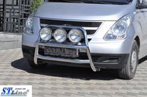 Hyundai H300, H1, Starex 2008–2020 Prednji zaščitni lok WT018 (inox) fotografija 3