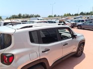 Fiat 500X 2014–2024 Strešne vzdolžne letve Skyport (mat siva) fotografija 2
