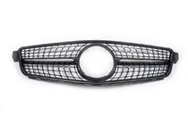 Mercedes razred C W204 2007–2015 Sprednja maska hladilnika Diamond Black fotografija 2