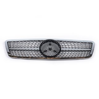 Sprednja maska hladilnika Diamond Silver Mercedes razred C W203 2000–2007 fotografija 2