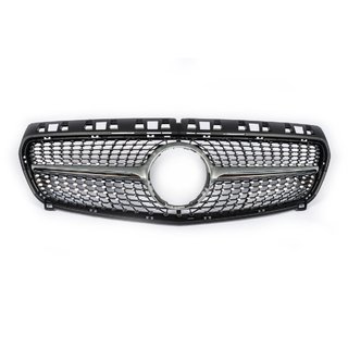 Sprednja maska hladilnika Diamond Silver (2012-2015) Mercedes A-сlass W176 2012–2018 fotografija 2