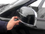 Hyundai Tucson JM 2004– RAZPRODAJA!!! Okvirji ogledal – zgornji del (plastika) fotografija 1