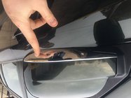 Hyundai Tucson JM 2004– RAZPRODAJA!!! Okvirji ogledal – zgornji del (plastika) fotografija 4