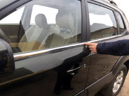 Hyundai Tucson JM 2004– Okrasna obroba stekel (4 kosi, nerjavno jeklo) fotografija 6