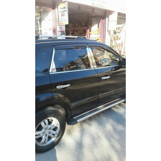 Pokrovi stebričkov (nerjavno jeklo) Hyundai Tucson JM 2004– fotografija 3