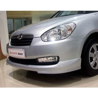 Sprednji spodnji lip spojler (za lakiranje) Hyundai Accent 2006–2010 fotografija 1