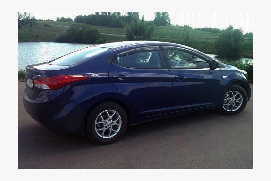 Hyundai Elantra (MD/UD) 2011–2015 Vetrni deflektorji oken (4 kosi, Cobra) Image