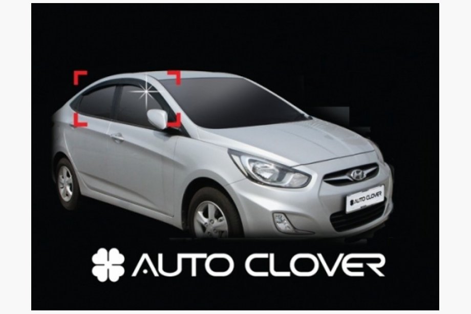 Hyundai Accent 2006–2010 Deflektorji oken (4 kos, Clover, Koreja) Image