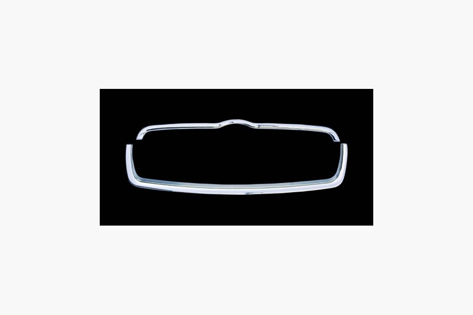 Hyundai Accent 2006–2010 Kromirane obrobe okoli sprednje maske (ABS) Image