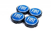 Fiat Sredinske kapice platišč 57/55,5 mm modre (4 kos) fotografija 1