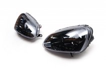 Volkswagen Golf 5 2003–2009 Sprednji žarometi z LED lučmi Black (2 kosa) fotografija 1