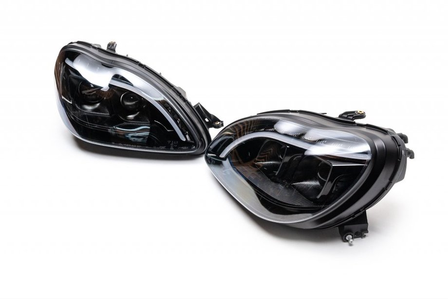 Mercedes S-class W220 1998–2005 Prednja žarometa z LED pozicijskimi lučmi (2 kosa) Image