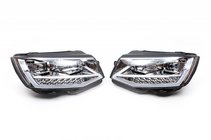 Volkswagen T6 2015–2024 Sprednji žarometi z LED lučmi 2015-2019 (Silver, 2 kos) fotografija 1