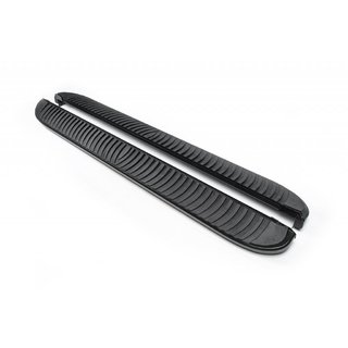 Stranske stopnice Tayga Black (2 kos, aluminij) fotografija 2