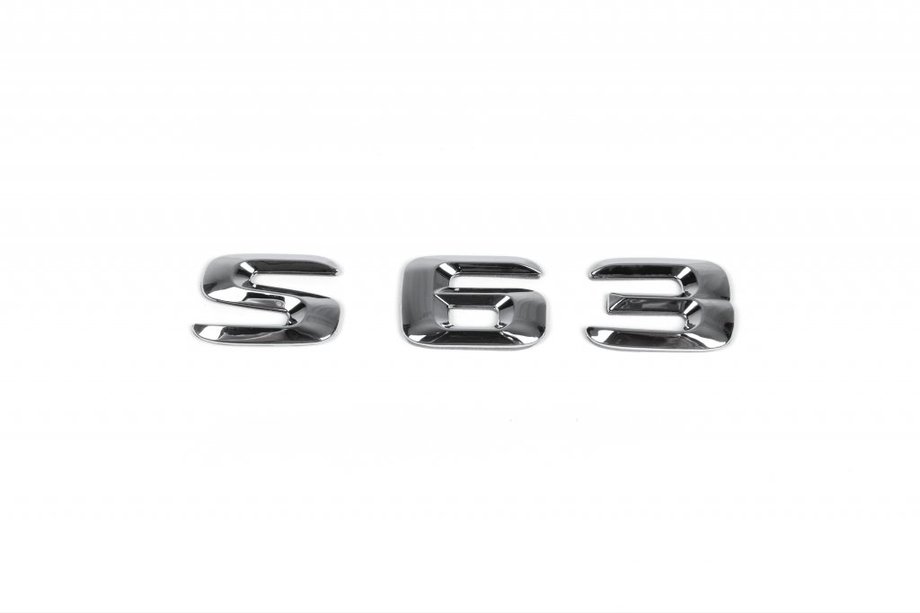 Mercedes S-сlass W222 2013–2022 Emblem S63 Image